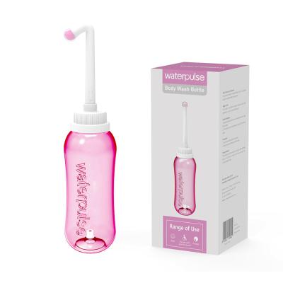 China Modern Portable Bidet Sprayer Female Hygiene Waterpulse Feminine Intimate Wash Peri Bottle for sale