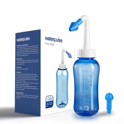 China Nose Cleansing Waterpulse 300ml Bottle Saline Nasal Irrigation Products for sale