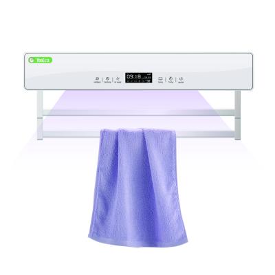 China WiFi Mobile Heater Towel Shelf Remote Control Quick Drying Heated Holder For Bathroom for sale