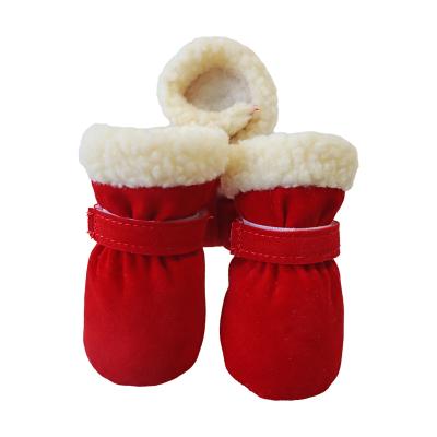 China Wholesale Sustainable Waterproof Dog Winter Snow Windproof Pet Boots Rain Boots for sale