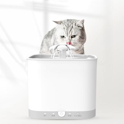 China Automatic Ceramic Pet Water Fountain Water Filter Automatic Pet Cat Water Fountains for Cats and Dogs for sale