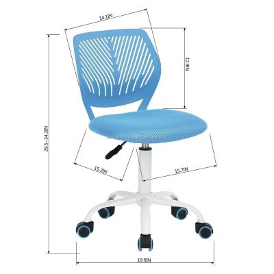 China Plastic chair; Student chair; School Chair Rotating Blue School Plastic Kids Office Student Chairs School for sale