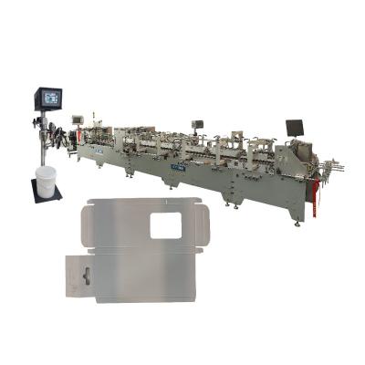 China Hotels Quality Assurance Semi Automatic Folder Glue Machine Wide Range Of Uses for sale