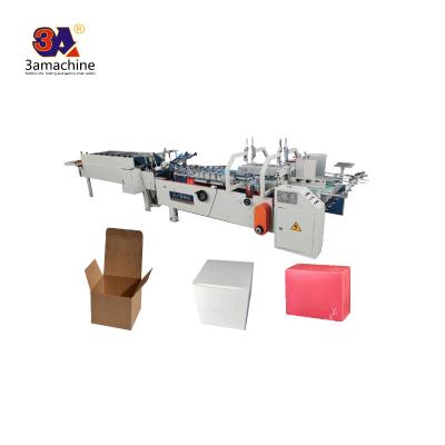 China Hotels folder gluer machine automatic carton folding gluing machine folder gluing machine for sale