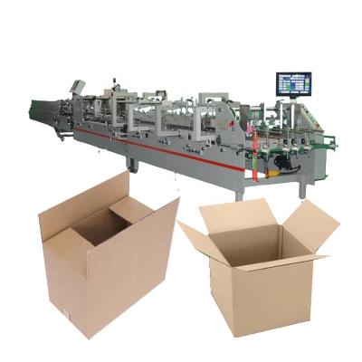 China machinery & Automatic High-speed Corrugated Folding Hardware Gluing Machine Folder Gluer Gluing Machine Automatic Hot Selling Paper Folding for sale