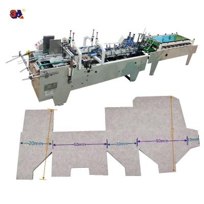 China machinery & Automatic Box Folder Equipment Small Straight Line Gluer Cartons Folding Gluing Machinery Mini Box Pasting Machines for sale