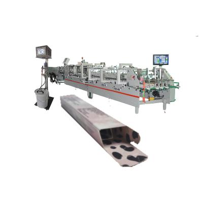 China Automatic Food Lock Carton Packaging Machine Paper Box Bottom Folding Gluer Folder Gluer for sale