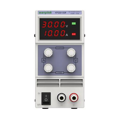 China KPS3010DF 10A Laboratory DC Power Supply 30V High Voltage Adjustable Current Variable Current Set Power Supply for sale