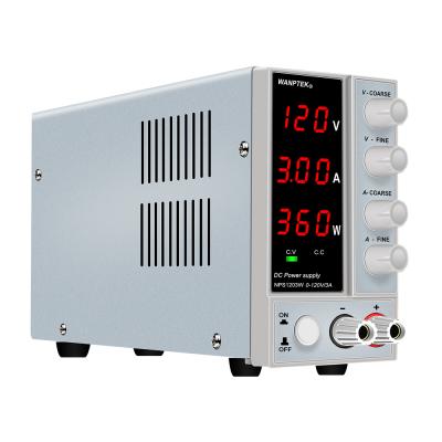 China NPS1203W Lab Desktop Power 120v / DC Switching Power Supply 3a 360w Three Digit Display for sale