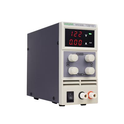 China Telephone KPS1203D Laboratory 120v/3a Adjustable Desktop Repair Power Supply is suitable for electrical maintenance and repair for sale