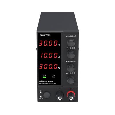 China NPS3010W 300w Desktop Variable Power Supply 30v/10a DC Switching Lab Regulated Power Supply for sale