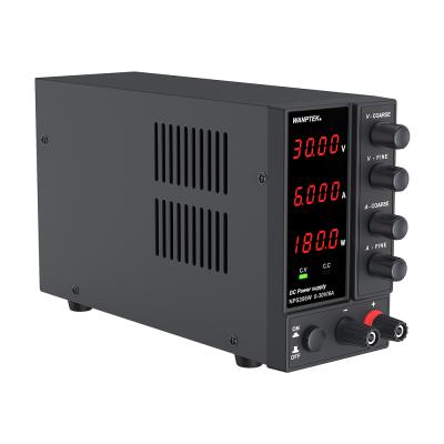 China NPS306W 30v lab desktop variable power supply / 6a 180w high precision display switching four digit power supply for sale