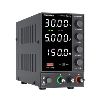 China Lab/Service Dps305u 30v 5a 150w AC110v/220v Switchable DC Power Supply High Precision Adjustable Power Supply for sale