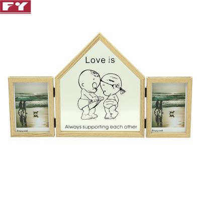 China Factory direct sale simple and creative type durable eco-friendly photo home wooden frame for sale