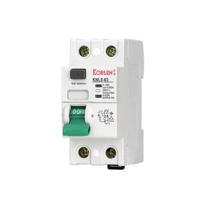 China Small household residual current appliance 2P RCCB circuit breaker elcb price for sale