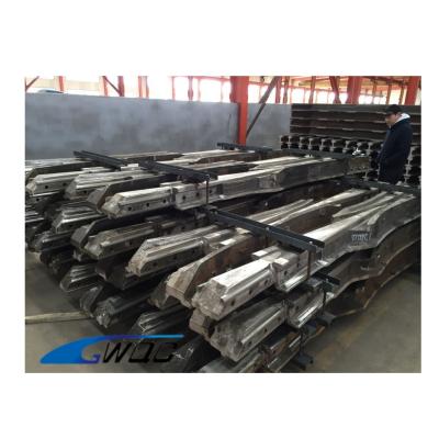 China Railroad Construction Parts China Manufacturer 136RE #11Solid Manganese Steel Frog Railroad Assembly for sale