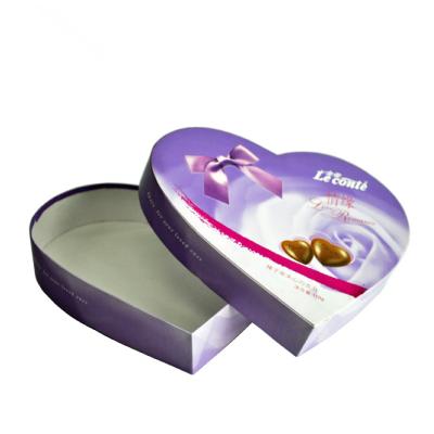 China Wholesale Customized Handmade Printing Chocolate Packaging Paper Boxes Heart Shaped Box for sale