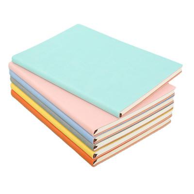 China Best Selling Wholesale Cheap Dotted Line Grid Diary Planner Leather Notebook School Student Notebook A5 Hardcover Notebook for sale