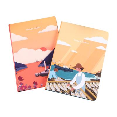 China Bestyle Hardcover Wholesale Custom Personalized Printed A5 Sublimation Blanks Cloth Hardcover Notebook for sale