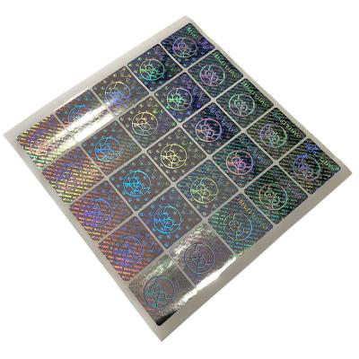 China Waterproof High Quality Custom Design Waterproof Adhesive Holographic Packaging Sticker Labels for sale