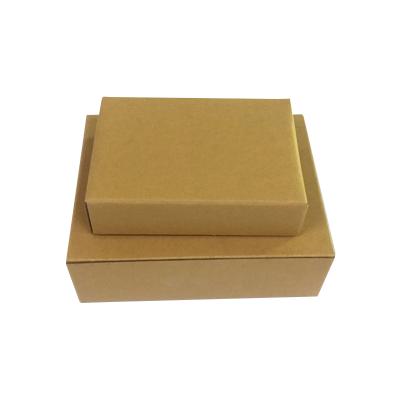 China Recycled Materials Wholesale Biodegradable Kraft Cardboard Shopping Mall Gift Box for sale