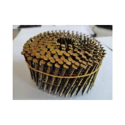 China Factory Supply Great Price Iron Flat Wire Soaked Roll Drill Nail Coil Nail Supplies Nails for sale