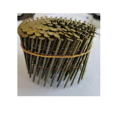 China Flat Stamping Machine Nails Roll Nail Wholesale Metal Soaked Roll Nail for sale