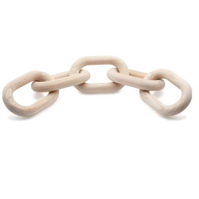 China Home Decor Large Pale Wood Chain Link Knots Home Decor Large Pale Wood Chain Link Coffee Table Cool Marble Chain Knots Decor Item Customized for sale