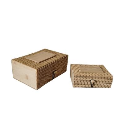 China Europe Natural Bamboo Wooden Soap Storage Box Christmas Gift Packing Wholesale Customized Laser Engraved Logo On Top for sale