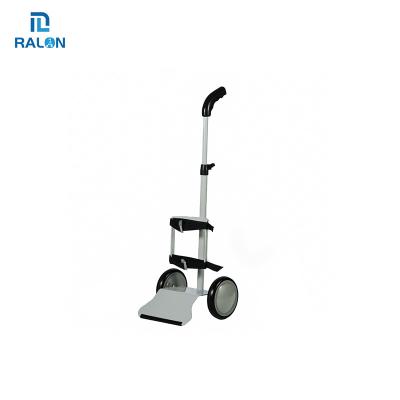 China Multifunctional Hot Selling Ralon Cane Oxygen Bottom Trolley Walking Stick Steel Cane RL-S00002 for sale