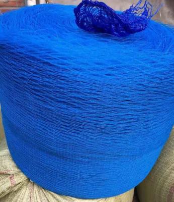 China Low Price Blue 2.5-10cm Anti Bird / Chicken Knotless Chicken Feeding PE Mesh Feeding And Fencing Bird Net Netting for sale