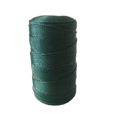 China High Tenacity China High Tensile Nylon 210d Polyester Tying Poly Ropes Polyethylene Agriculture Twine for sale