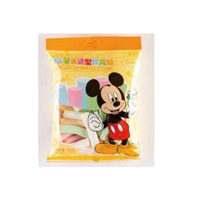 China Natural Casual Wholesale Snacks Labels Character Shape Candy Fudge Main Soft Delicious Chalked Marshmallow for sale