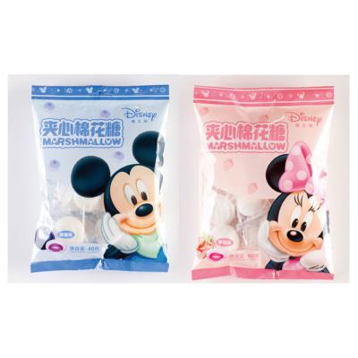 China Natural Wholesale Casual Sweet Snacks Delicious Blueberry Strawberry Flavored Marshmallows for sale