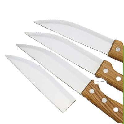 China 6/8 /10pcs Viable For Kitchen Steak Knife Table Style Knives Set Stainless Steel Dinner Knife for sale