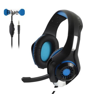 China Professional Headband Sports Gaming Headset With Mic Wired Earphone Volume For Laptop 3.5mm Monitor Earphone for sale