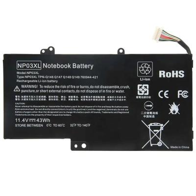 China Hot Selling High Quality NP03XL LAPTOP Laptop Battery Replacement For HP NP03XL/ENVY x360 Series Notebook Battery for sale