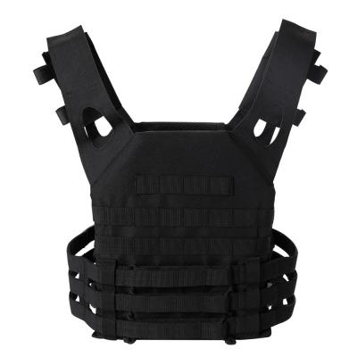 China Durable Black Molle Tactical Vest Bulletproof Army Combat Traini Military Police Combat Tactical Vest for sale