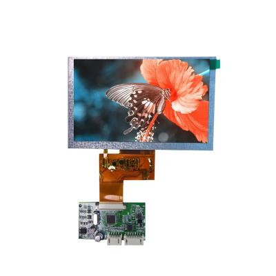 China 5.0-inch long strip LCD screen TFT800*480 AV 5.0