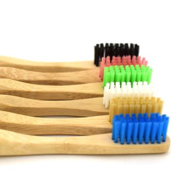 China Disposable Eco-friendly Feature And Kids Age Grade Adult Bamboo Charcoal Toothbrush for sale