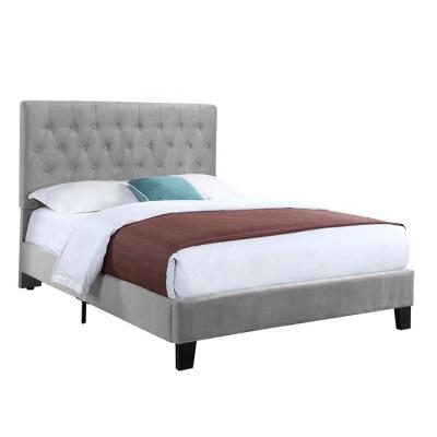 China Button Tufted CX610D Bedroom Furniture KD Upholstered Soft Bed Wholesale Bedroom Sets for sale