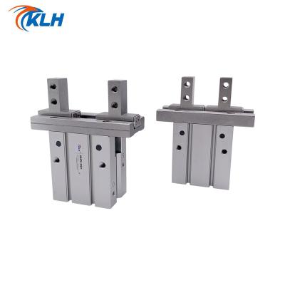 China Double Acting KLH Durable SMC TYPE Double Acting Large Opening Series Pneumatic Parallel Clamping Cylinder MHZ2 for sale