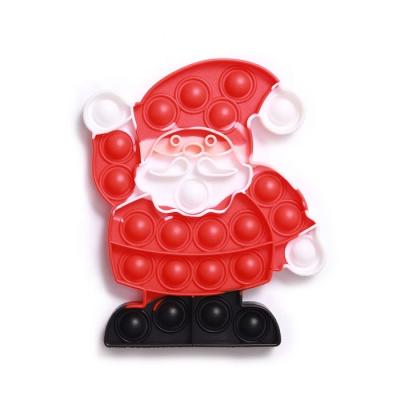 China Christmas Halloween Giftssilicone Push Bubble Squeeze Squeeze Squeeze Key Chain Squeeze Squeeze Sensory Toys Squishy Person Sensory Toys for sale