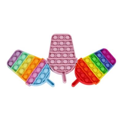 China parent-child mental math calculation interactive push noise game parent-child push noise interactive toy rainbow toy game children educational color table for sale