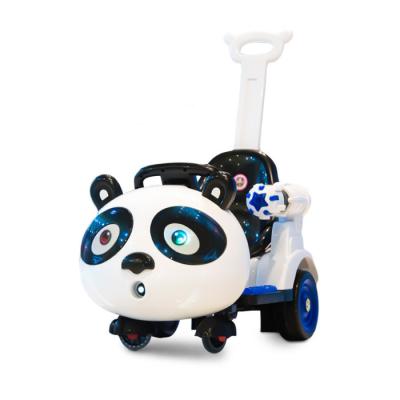 China Ride On Toy Children's Electric Ride On Toy Car Toy Car Panda Appearance Child RC Remote Control Car Can Be Thrown for sale