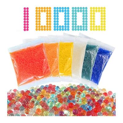 China Refill Ammo Water Beads Gel Ball Bullet Refill Ammo Water Non-Toxic Gel Toy Blasters Eco-Friendly Bead For Gel Gun for sale