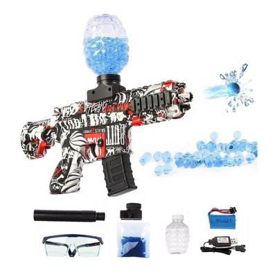 China Toy Automatic Electric Splash Splat Water Ball Gun Suitable Shooting Water Beads Gel Ball Toy M416 for sale