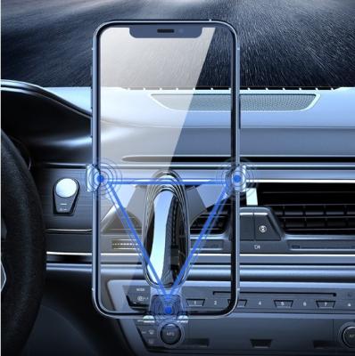 China Strong Suction +Plastic PHP03 Aluminum+ Cell Phone Air Vent Car Holder Zinc Alloy Universal Flexible Foldable Holder Mini Size Windshield Car Phone Holder for sale