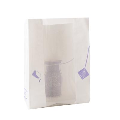 China Handmade Custom Printing Biodegradable Eco Friendly Material Packaging Zip Ziplock Stand Up Pouch 250g Compostable Paper Bag With Window for sale