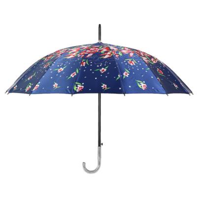 China Casual Goods 16 Ribs Promotion Satin Umbrella Full Rainy Season Body for sale